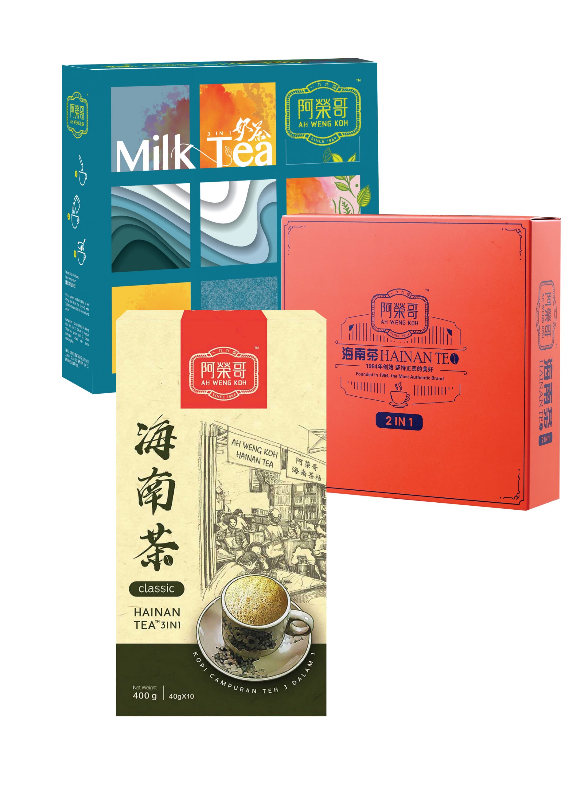 AH WENG KOH TRIPLE (HAINAN TEA & MILK TEA)